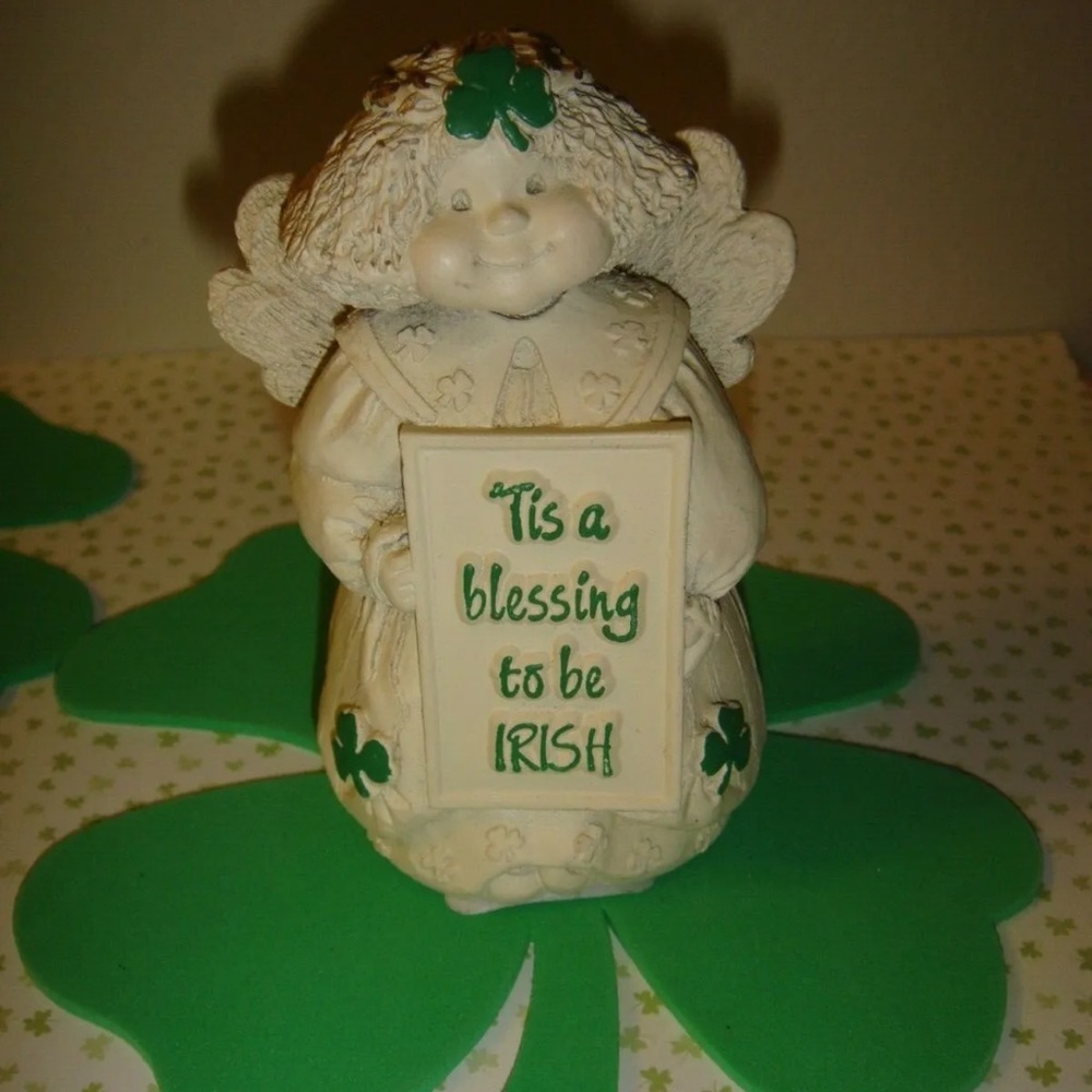NWB Abbey Press St Patrick’s Day Angel “Tis A Blessing To Be IRISH”